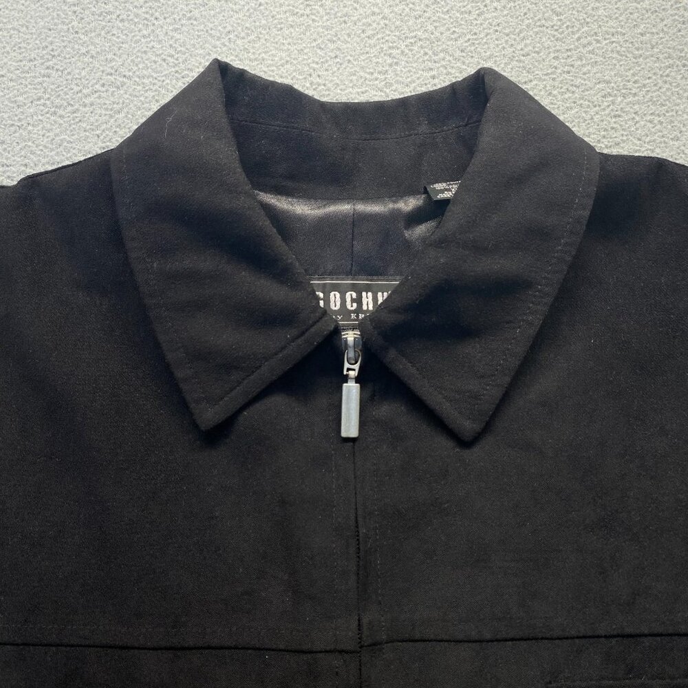 Gochu by KBB Shirt Mens Size XL Black Utility Workwear Pockets Zipper - Picture 11 of 13